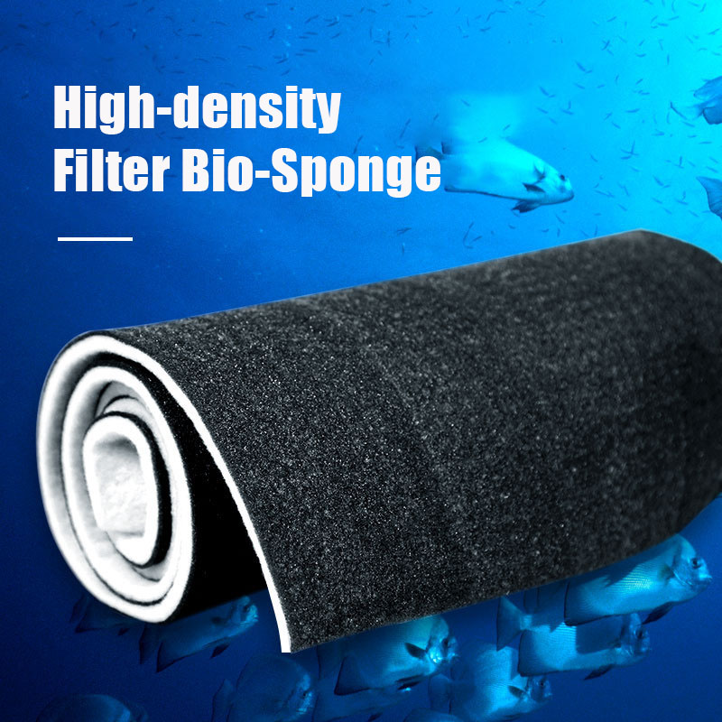 Aquarium Planted Filter - ใหม่ Aquarium FILTER Media เปิดใช้งานคาร์บอนถังกรองปลาฟองน้ําความหนาแน่นสูงผ้าฝ้ายชีวเคมีผ้าฝ้าย Water
