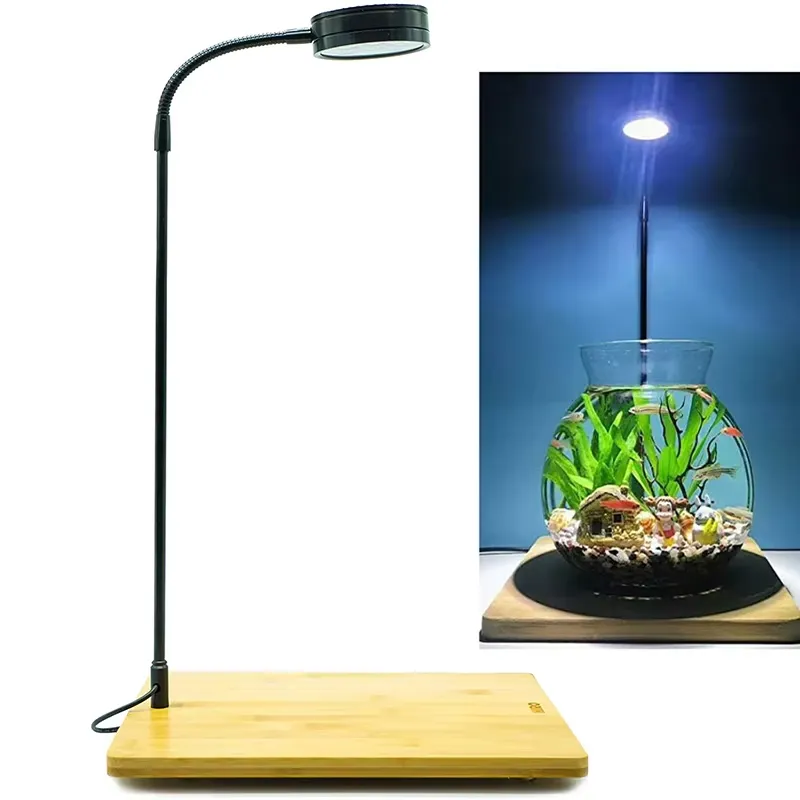 Planted Aquarium Hours - ไฟ LED ฟูลสเปกตรัมพร้อมแผงวงจร สำหรับตู้ปลาขนาดเล็ก ตู้ปลากัด ต้นไม้กระถาง