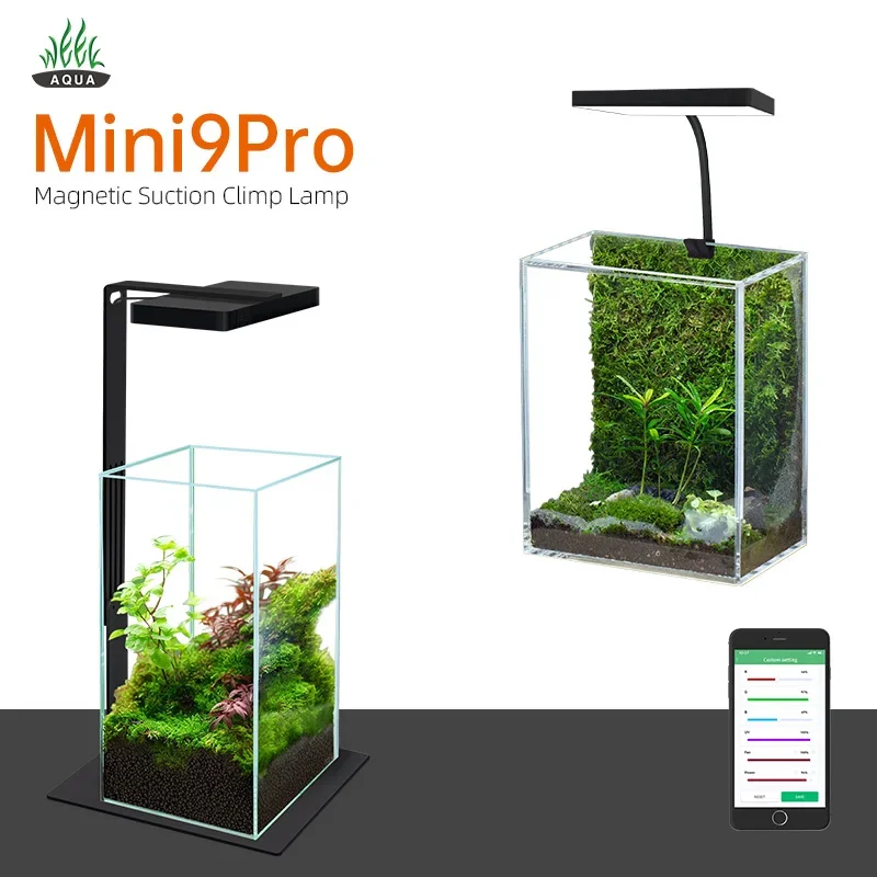 Aquarium Plant Growth Light - WEEK AQUA Mag Pro USB ไฟนาโนสำหรับตู้ปลา