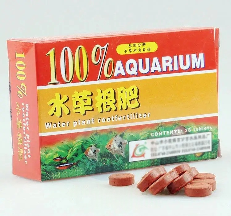 Aquarium Plant Fertilizer - ปุ๋ยรากสำหรับพืชน้ำในตู้ปลา 36 ชิ้น ใช้งานง่าย ปล่อยออกช้า