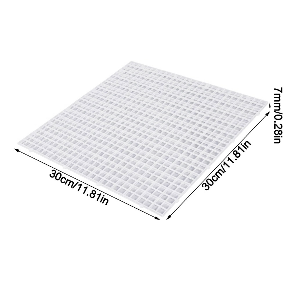 Aquael Filter Fzn - แผ่นกรองกั้นตู้ปลาขนาด 30x15/30x30 ซม. แบบถอดประกอบได้ ต่อประกอบได้ ฐานกรองแบบกลวงสำหรับตู้ปลา