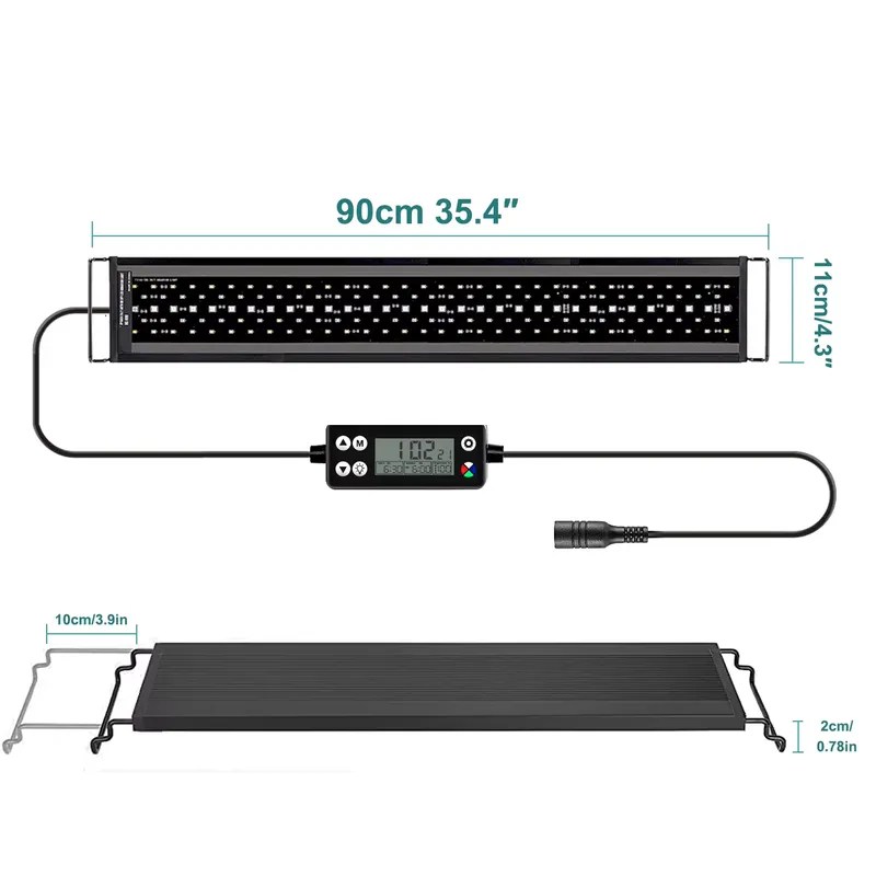 Aquarium Plant Light - ไฟ LED สำหรับตู้ปลา SIROKA SRK-YFT ขนาด