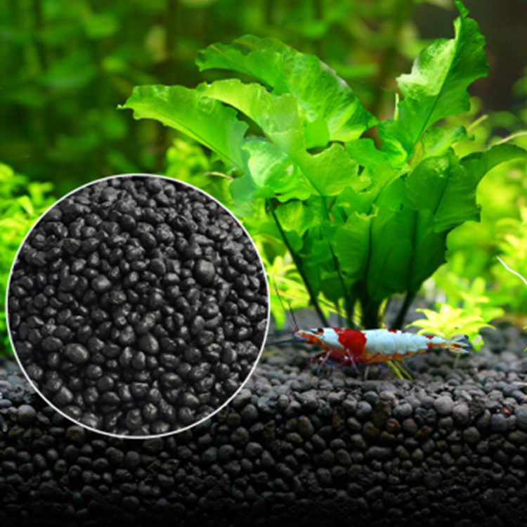 Aquarium Planted Tank Substrate - พิพิธภัณฑ์สัตว์น้ำเมล็ดพืชดิน Fishtank พื้นผิวทรายดินปุ๋ยโคลนสำหรับปลาถังพืช Care น้ำจืด Aquarium