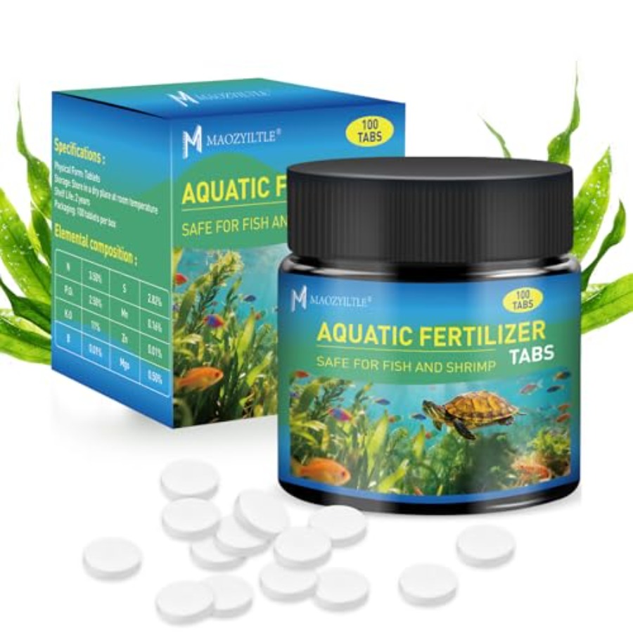 Aquarium Plant Fertilizer - รูทแท็บส์, ยาปุ๋ยสำหรับพืชน้ำในตู้ปลา, ยาบำรุงน้ำในตู้ปลา, อาหารพืชน้ำในตู้ปลาแบบแท็บ ปลอดภัยสำหรับปลาและกุ้ง, ผลิตภัณฑ์สำหรับพืชน้ำ