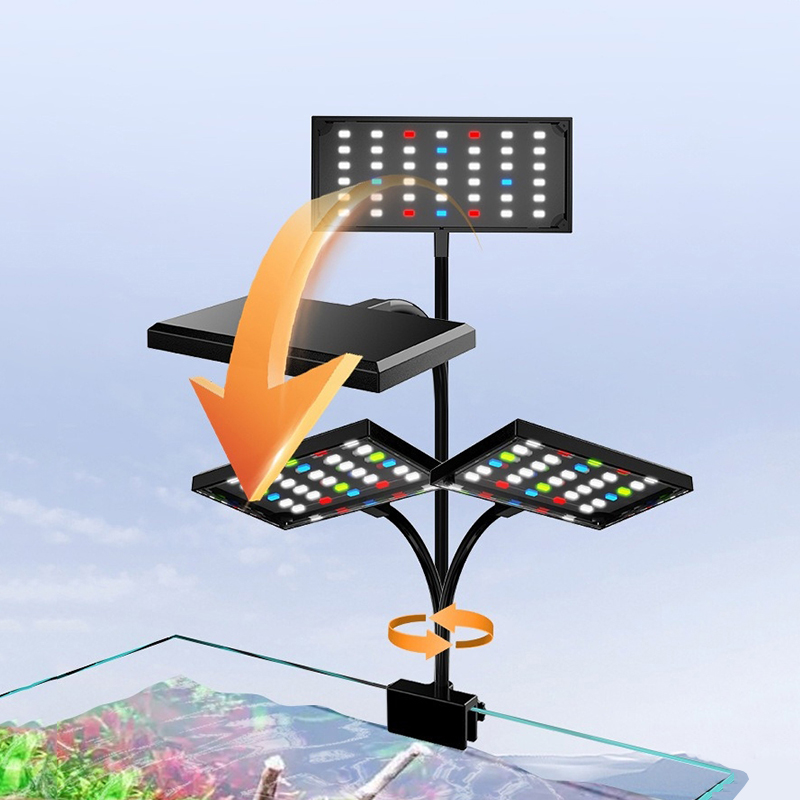ไฟ LED สำหรับตู้ปลาแบบ USB แสง - Aquarium Plant Growth Light บทวิจารณ์และราคา