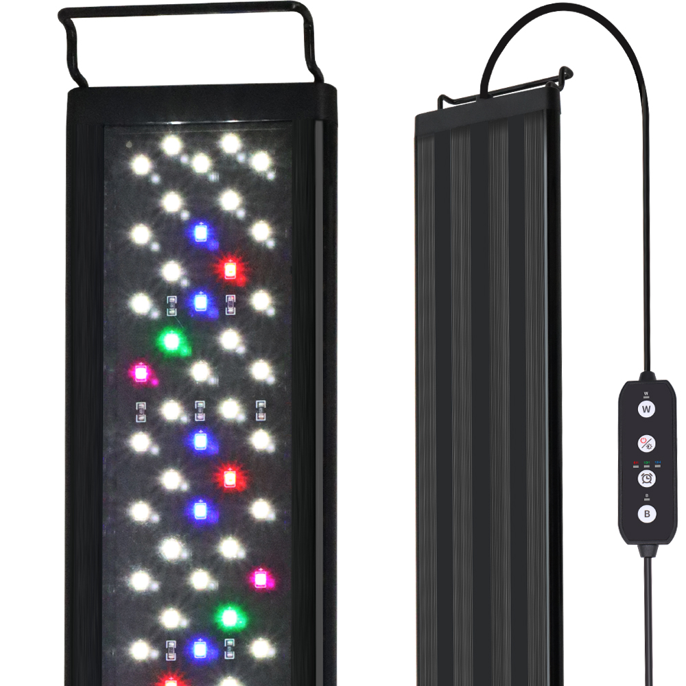 ไฟ LED สเปกตรัมเต็มสำหรับตู้ปล - Aquarium Plant Growth Light บทวิจารณ์และราคา