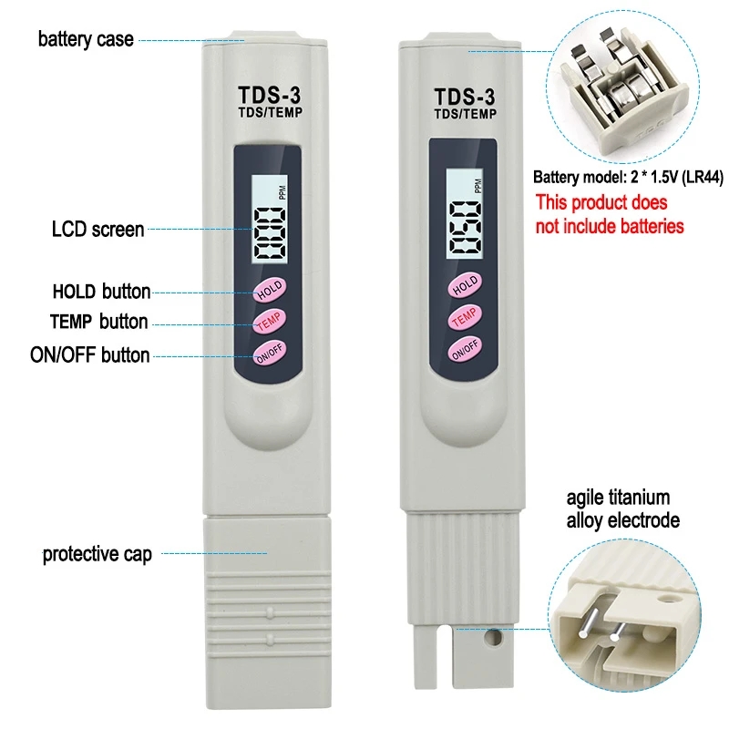 1/3 ชิ้นแบบพกพา LCD Digital TD - Aquael Filter Fzn บทวิจารณ์และราคา