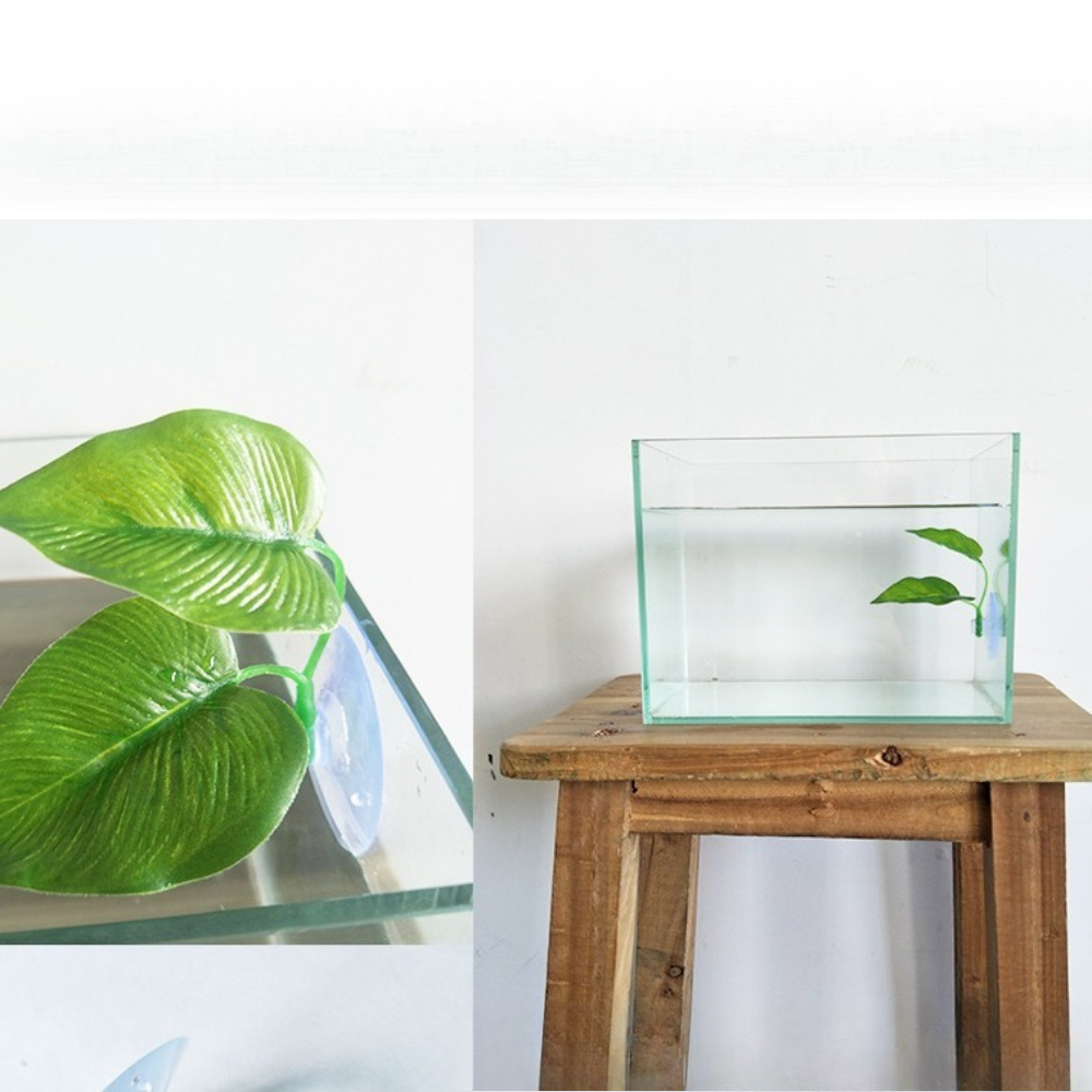 1/3/5/10 ใบไม้ประดิษฐ์สำหรับตู - Aquarium Planted Set Up บทวิจารณ์และราคา
