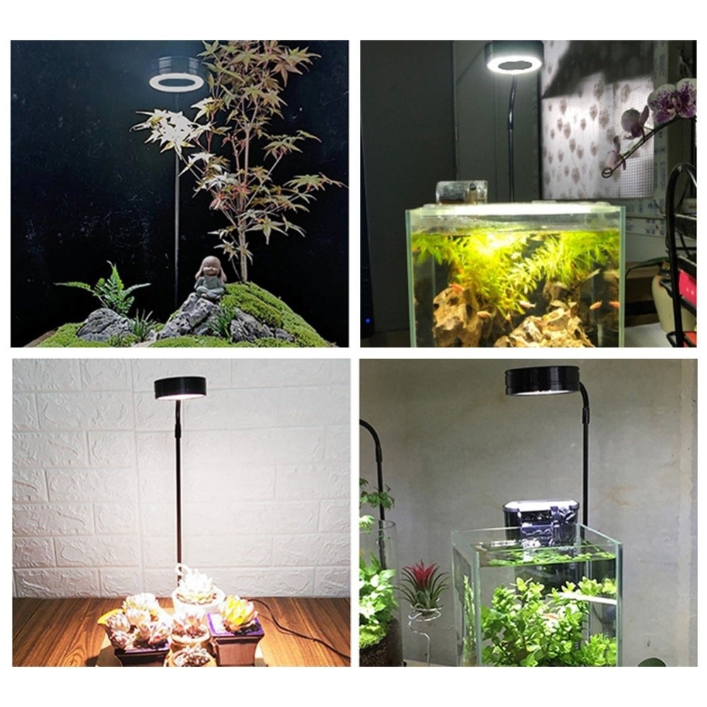 10W โคมไฟ LED สำหรับตู้ปลา ปรั - Aquarium Plant Growth Light บทวิจารณ์และราคา