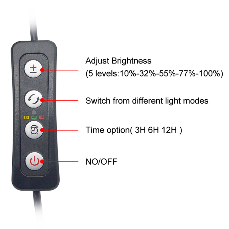 Aquarium LED Light สำหรับ16-64 - Aquarium Plant Growth Light บทวิจารณ์และราคา
