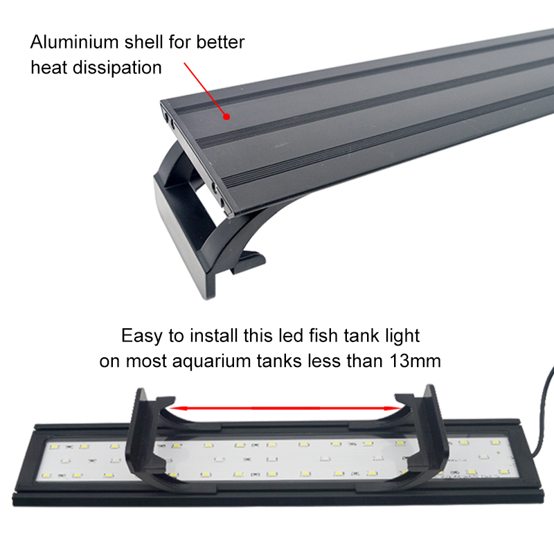 Aquarium LED Light สำหรับ16-64 - Aquarium Plant Growth Light บทวิจารณ์และราคา