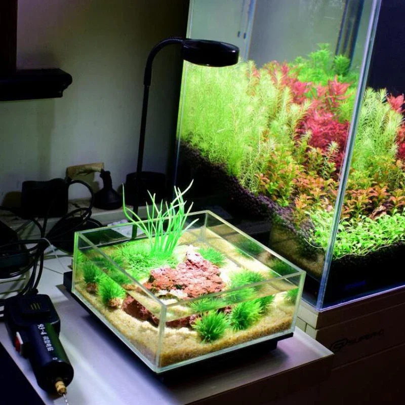 ไฟตู้ปลาแบบมินิ LED พร้อมแผ่นไ - Aquarium Plant Growth Light บทวิจารณ์และราคา