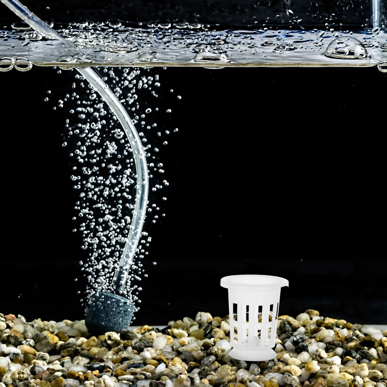 ชุดกระถางตาข่ายไฮโดรโพนิกพร้อม - Aquarium Planting บทวิจารณ์และราคา