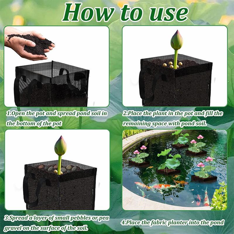 ตะกร้าปลูกต้นไม้ในบ่อตาข่ายสีด - Aquarium Planting บทวิจารณ์และราคา