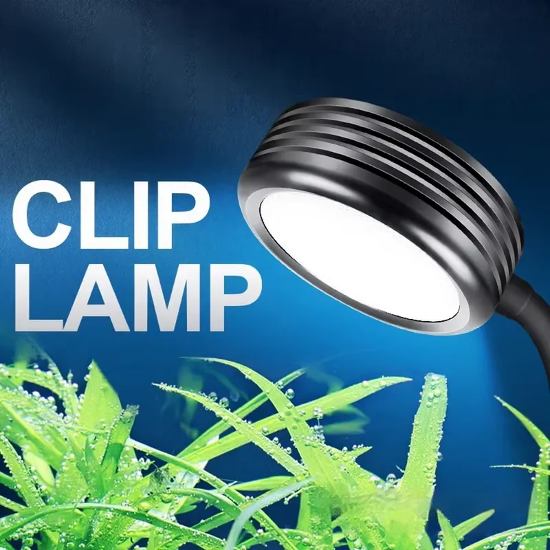 โคมไฟหนีบตู้ปลาแบบ USB อลูมิเน - Planted Aquarium Hours บทวิจารณ์และราคา