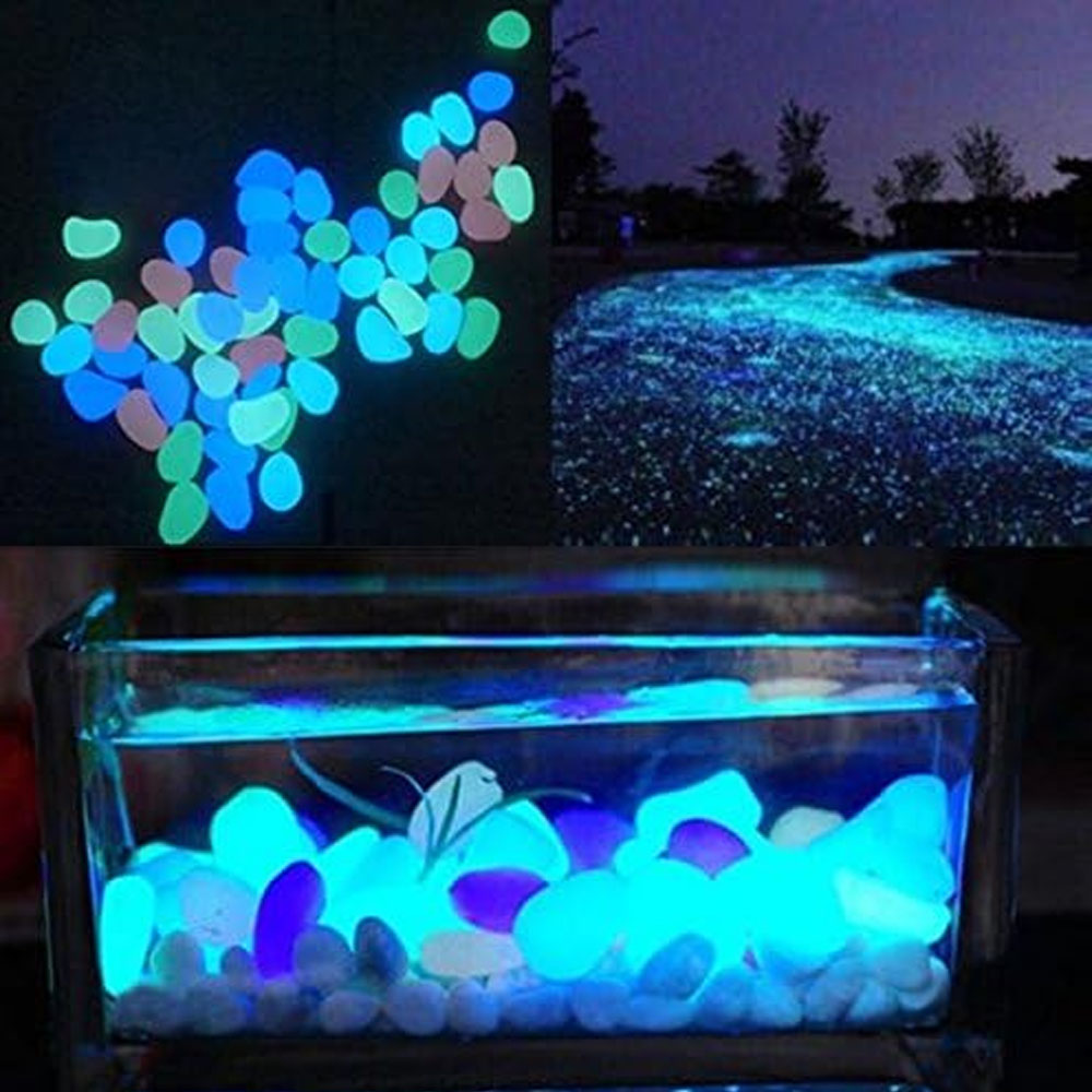 ถังปลา Rocks Glow Blue Pebbles - Aquarium Planting บทวิจารณ์และราคา