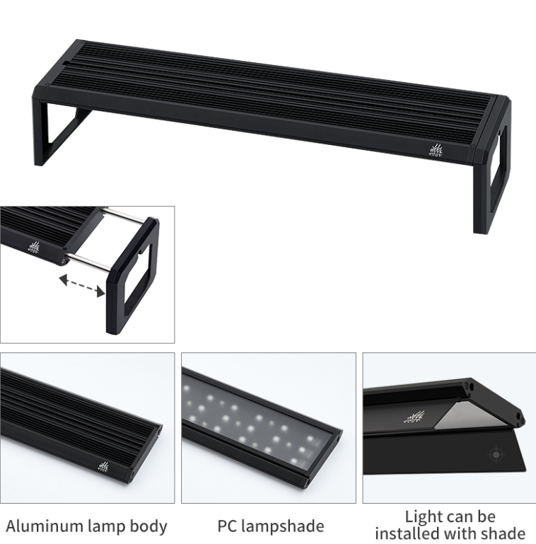 ไฟตู้ปลาแบบ LED RGB UV รุ่น We - Aquarium Plant Light บทวิจารณ์และราคา