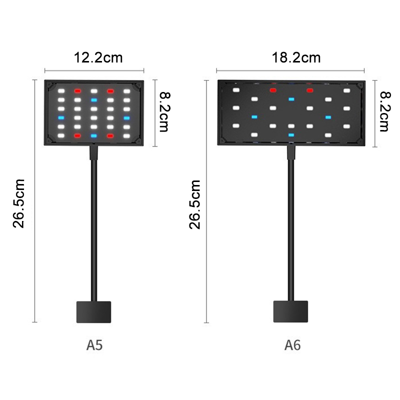 พิพิธภัณฑ์สัตว์น้ํา USB ไฟ LED - Aquarium Plant Growth Light บทวิจารณ์และราคา