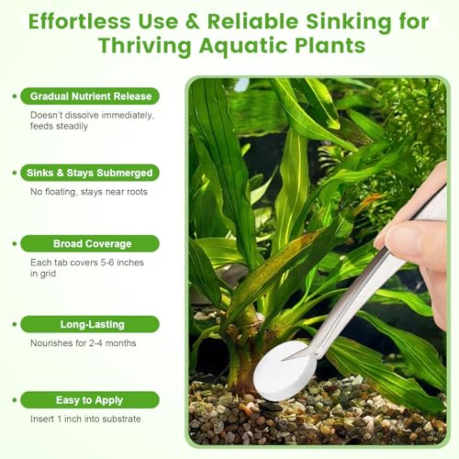 รูทแท็บส์, ยาปุ๋ยสำหรับพืชน้ำใ - Aquarium Plant Fertilizer บทวิจารณ์และราคา