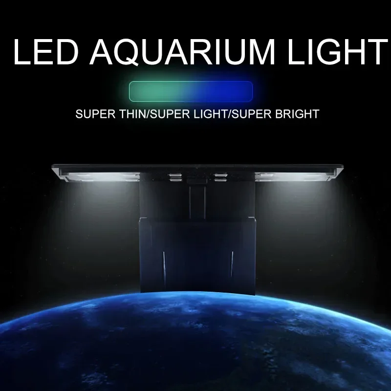 Ultra Thin LED Aquarium Light  - Aquarium Plant Growth Light บทวิจารณ์และราคา