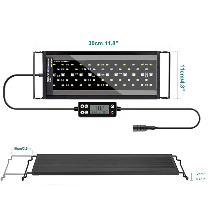 ไฟ LED สำหรับตู้ปลา SIROKA SER - Planted Aquarium Hours บทวิจารณ์และราคา