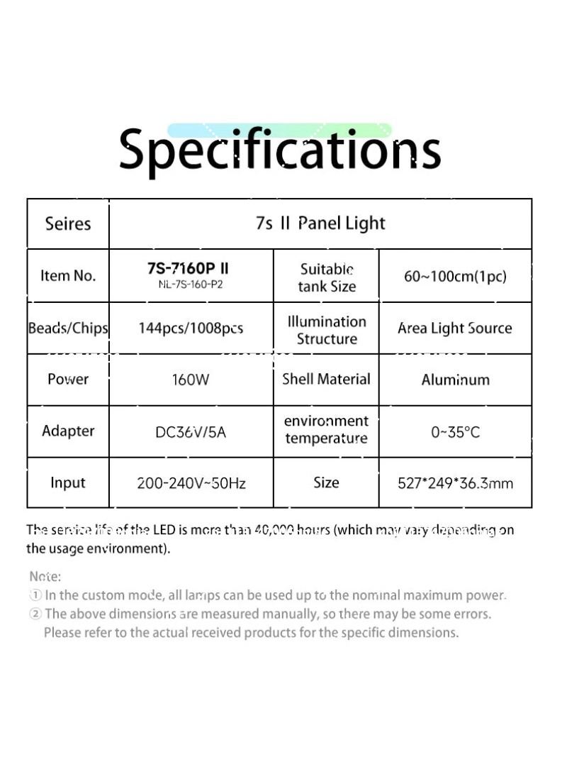 ไฟ LED สำหรับตู้ปลา 160W RGB ส - Aquarium Planting บทวิจารณ์และราคา
