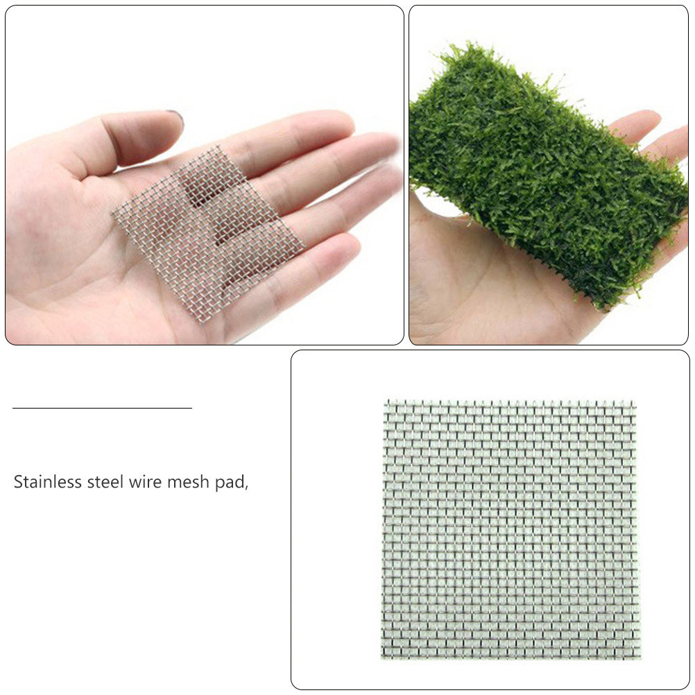 15 ชิ้นแผ่นตาข่ายสแตนเลสสำหรับ - Aquarium Planting บทวิจารณ์และราคา